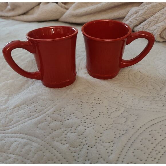 Tracy Porter Holiday Coffee Mugs "Jolly Ol' Snowy" Lot Of 2 - Picture 1 of 8